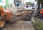 El municipio realizó durante la semana bacheo, zanjeo, limpieza y recomposición vial