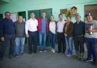 Arrieta y Fassi plantearon objetivos con directivos y bomberos de Alejandro Petión