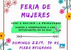 Feria de Mujeres, especial Día de la Primavera