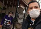 Un equipo municipal hizo entrega de bolsones a domicilio a Adultos Mayores