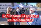 COVID-19: El operativo DetectAR llegó a 268 hogares en Uribelarrea y el jueves se totaliza a su población