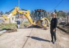 La intendenta recorrió obras de mejoramientos en barrios de Cañuelas