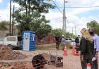Se reactivaron las obras de cloacas para 14 mil vecinos y vecinas