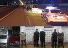 Aprehendieron a un cañuelense con otros dos delincuentes cuando escapaban de Luján