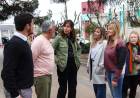 Marisa Fassi junto a la senadora Di Tullio recorrieron el Festival de la Comunidad