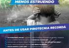 Uso responsable de la pirotecnia