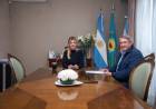 Marisa Fassi recibió al Ministro Jorge D´Onofrio