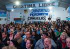 Instituto Patria desembarcó en Cañuelas con la consigna “Cristina Libre”