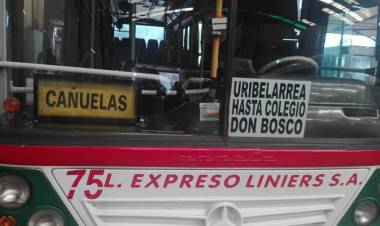 La Secretaría de Gobierno anunció más colectivos para Uribelarrea y el Boleto Estudiantil