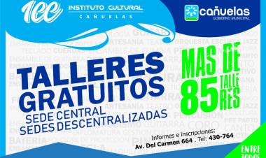 Abrieron las inscripciones a los talleres gratuitos del ICC