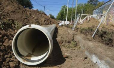 El municipio fiscalizará las obras de cloacas