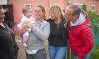 El Municipio supervisó el inicio del asfalto en Villa Raciti