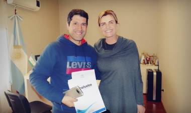 Positiva reunión con la Sociedad de Fomento Los Aromos