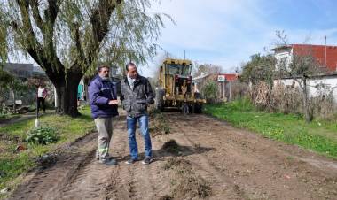 Avanzan las obras en Máximo Paz