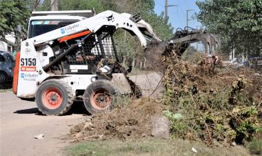 Aplican labores de reacondicionamiento en el distrito