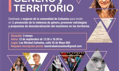 Se dictará en Cañuelas la Diplomatura en Género y Territorio