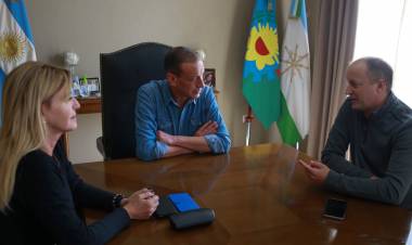 Reunión con Martín Insaurralde por la emergencia alimentaria