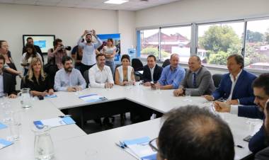 Fassi participó de un encuentro con los ministros de Seguridad y Gobierno