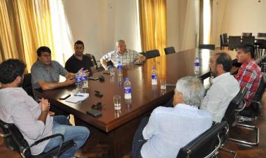 Reunión entre el ejecutivo municipal y un sector de la construcción