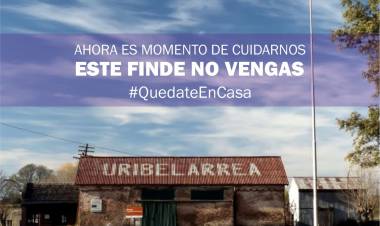 Cañuelas se suma a "este finde no vengas"