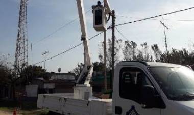 Comenzó el recambio lumínico en Máximo Paz