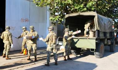 El Municipio distribuyó 20 mil raciones de alimentos asistido por el Ejército