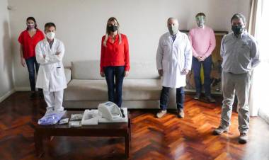 COVID-19: Donan más equipamiento para el Hospital Regional