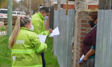 COVID-19: El Programa DetectAR relevó la situación de casi mil familias en Máximo Paz