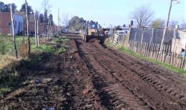 Avanzan los trabajos de saneamiento en el convulsionado Barrio Libertad