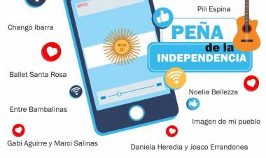 Se viene la peña virtual de la Independencia