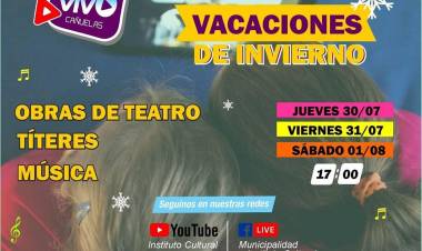 VACACIONES DE INVIERNO EN CAÑUELAS