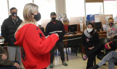 La intendenta Fassi recibió a los titulares de los gimnasios