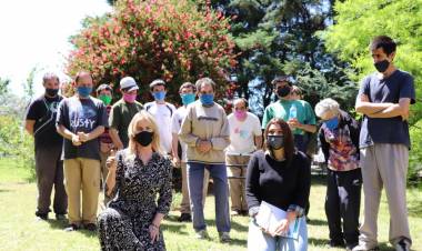 La intendenta Fassi visitó el Hogar Santa María del Rosario