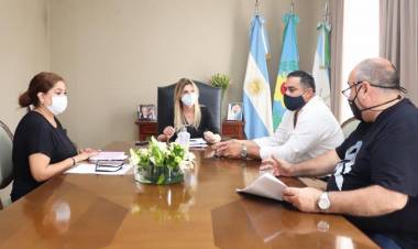  La intendenta trató el regreso a clases con las autoridades del Consejo Escolar
