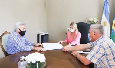 Encuentro con el presidente de la Sociedad Rural