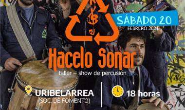 Actividades artísticas en San Esteban y Uribelarrea