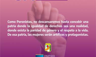 Día Internacional de la Mujer - Partido Justicialista de Cañuelas