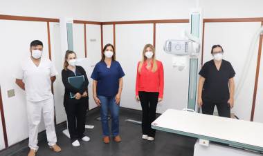 Nuevo equipo de rayos en el Hospital Ángel Marzetti