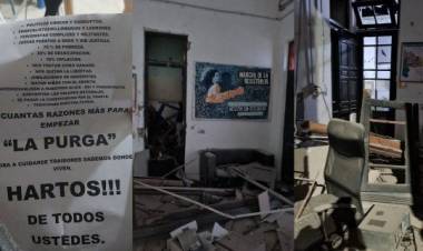 Comunicado del PJ Cañuelas en repudio al atentado en Bahía Blanca