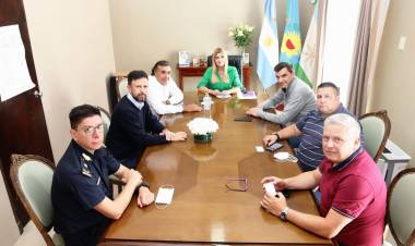 Encuentro en Cañuelas con autoridades del Ministerio de Seguridad