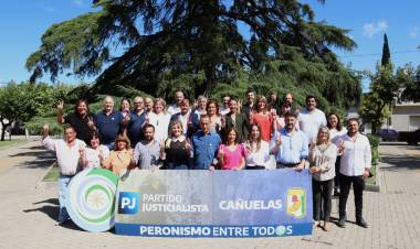 El Partido Justicialista de Cañuelas conformó una lista de unidad para la renovación de autoridades