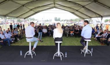 Comenzó la obra en la calle República Oriental del Uruguay y Ruta Nacional 205