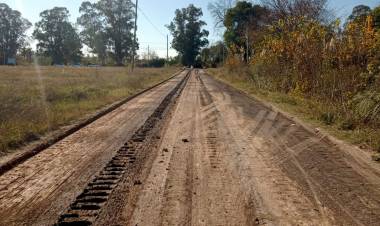 Comenzó la obra de repavimentación de Hipólito Yrigoyen