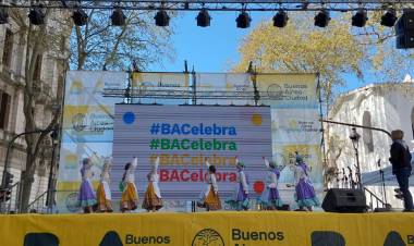 El Centro Vasco Denak Bat fue parte de los festejos de "el Día de la Diáspora Vasca"