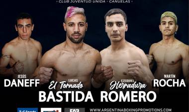 Nueva velada boxística en Cañuelas