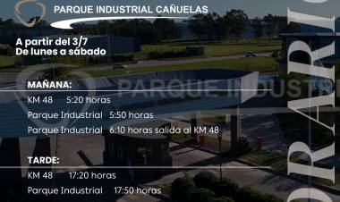 La línea 502 de la Empresa Liniers amplía su recorrido hasta el Parque Industrial Cañuelas