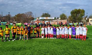 Estadio Lionel Messi: se realizó el primer “mundialito” de Fútbol Infantil con más de 250 chicos y chicas
