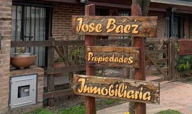 Tensión durante el asalto a la inmobiliaria "José Báez Propiedades"