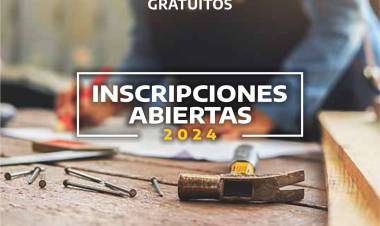 Inscripciones abiertas para los Cursos Gratuitos de Formación Laboral