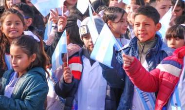 Video de la Promesa  de lealtad a la Bandera en la Plaza Belgrano 